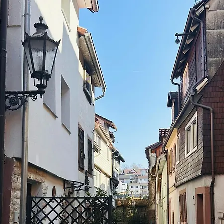 Altstadthäuschen Mit Charm , Nähe Heidelberg Castle, S-bahn