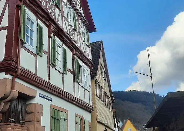 Altstadthaeuschen Mit Charm , Naehe Heidelberg Castle, Neckarufer Hirschhorn