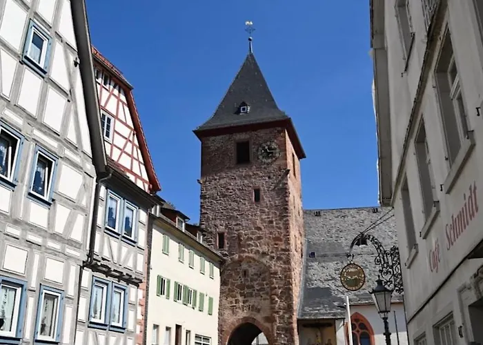 Altstadthaeuschen Mit Charm , Naehe Heidelberg Castle, Neckarufer
